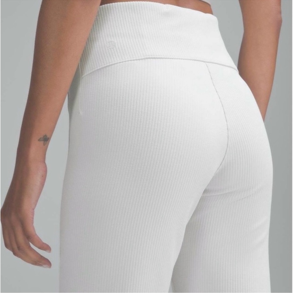 Lululemon Ribbed Softstreme Zip-Leg High Rise Pant - Picture 11 of 15